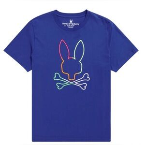 Psycho Bunny Sapphire Tee- model Leo